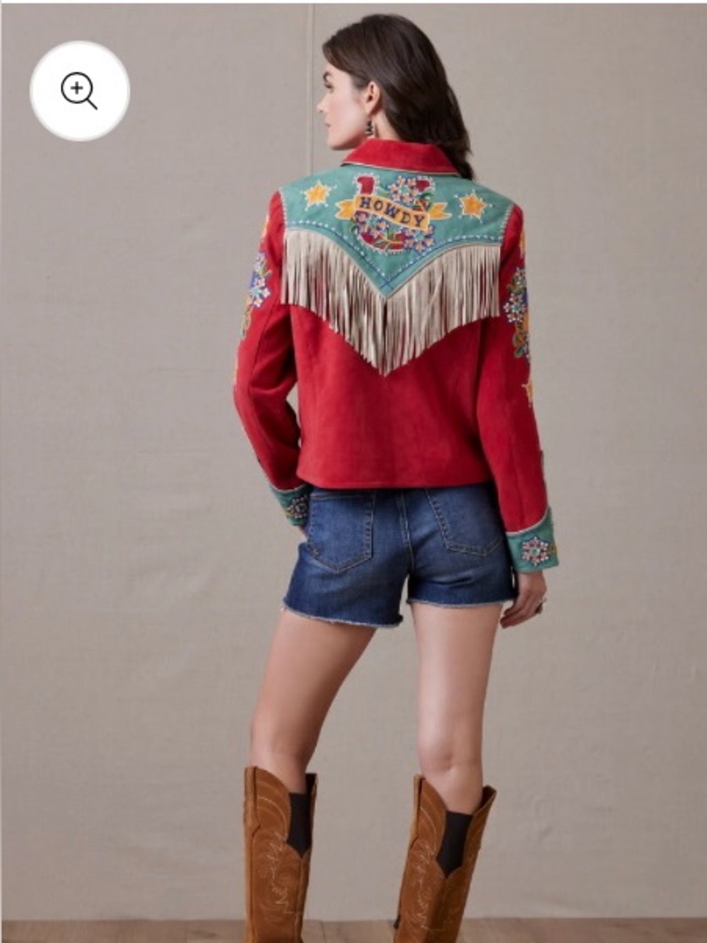 Double D Ranchwear Howdy Cowgirl Jacket; Size 1X - Picture 2 of 16